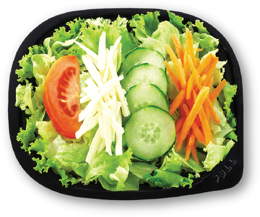 Sald - Garden Salad Wendy's Clipart (1165x854), Png Download