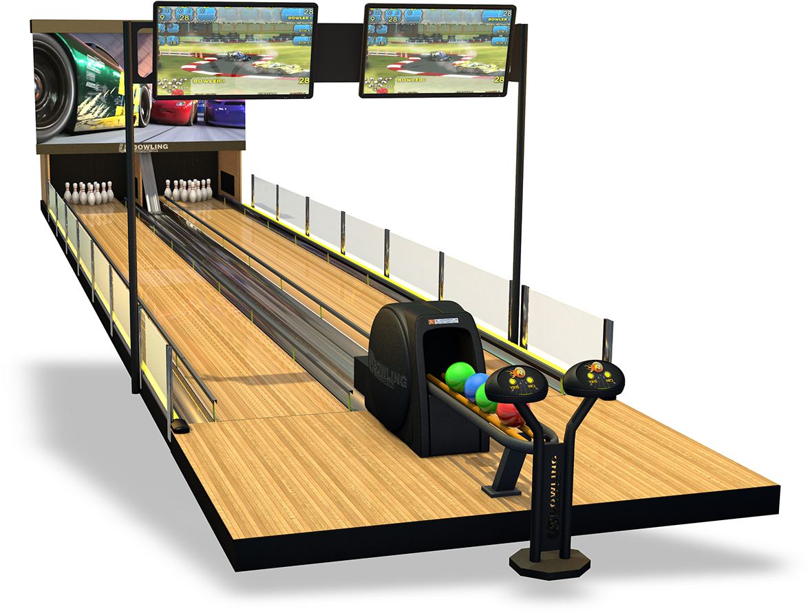 Rollerball Mini Bowling - Ten-pin Bowling Clipart (1366x988), Png Download