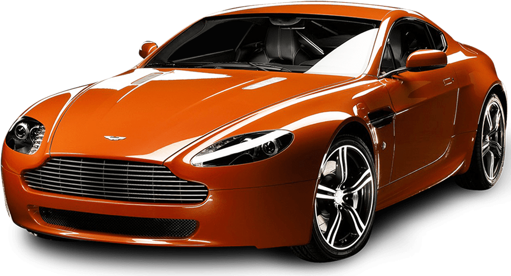 Clean Car Png - 2007 Aston Martin V8 Vantage N400 Clipart (1000x541), Png Download