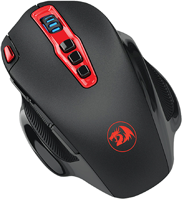 Redragon Pc & Laptop Gaming Shark 7200 Dpi Wireless - Redragon Hydra M805 Gaming Clipart (600x600), Png Download