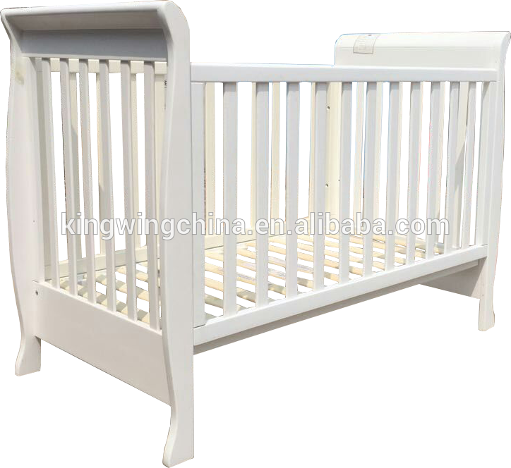 Mothers Choice Baby Sleigh Cot / Baby Bed /baby Crib - Cradle Clipart (724x664), Png Download