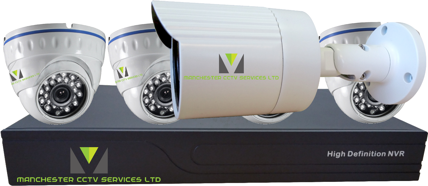 5 Camera And Nvr With Branding - Car Clipart (1500x651), Png Download