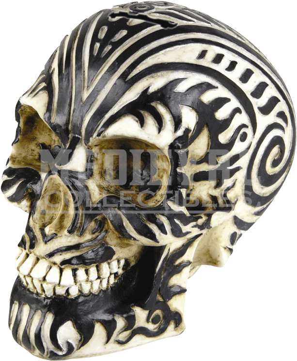 Maori Skull Clipart (768x768), Png Download
