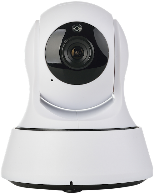 Pan Tilt Wifi Camera - Wifi Camera Png Transparent Clipart (741x741), Png Download