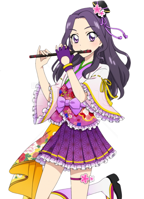 Download Risa Kimono Clipart Png Photo - Aikatsu Photo On Stage Render Transparent Png (481x678), Png Download