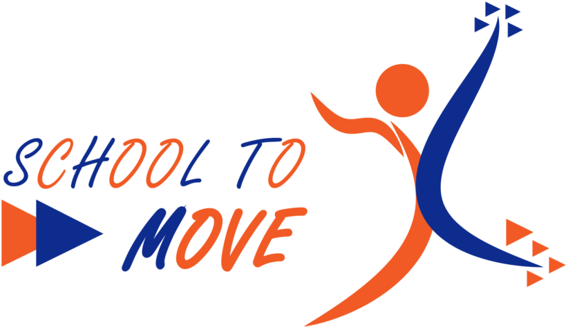 School To Move Logo - Graphic Design Clipart (1024x598), Png Download