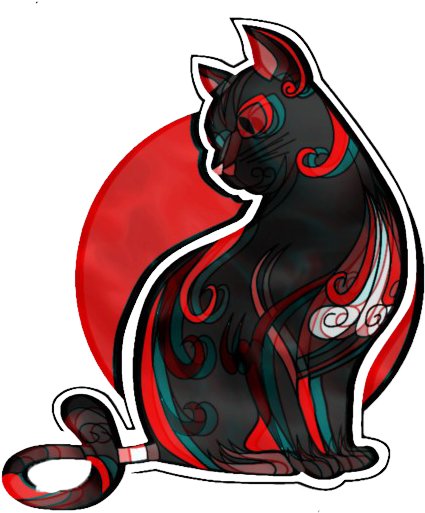 Abstract Cat Png Free Pic - Illustration Clipart (630x630), Png Download