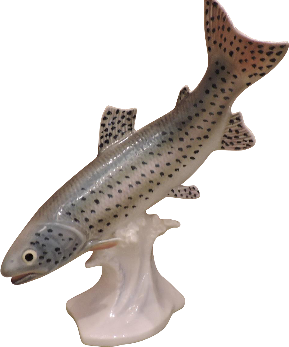 #vintagebeginshere At Www - Trout Clipart (1138x1138), Png Download