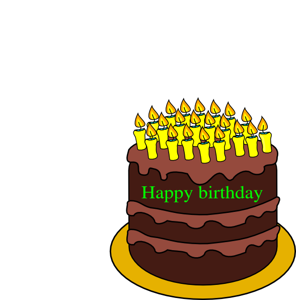 Cake Clipart (588x596), Png Download