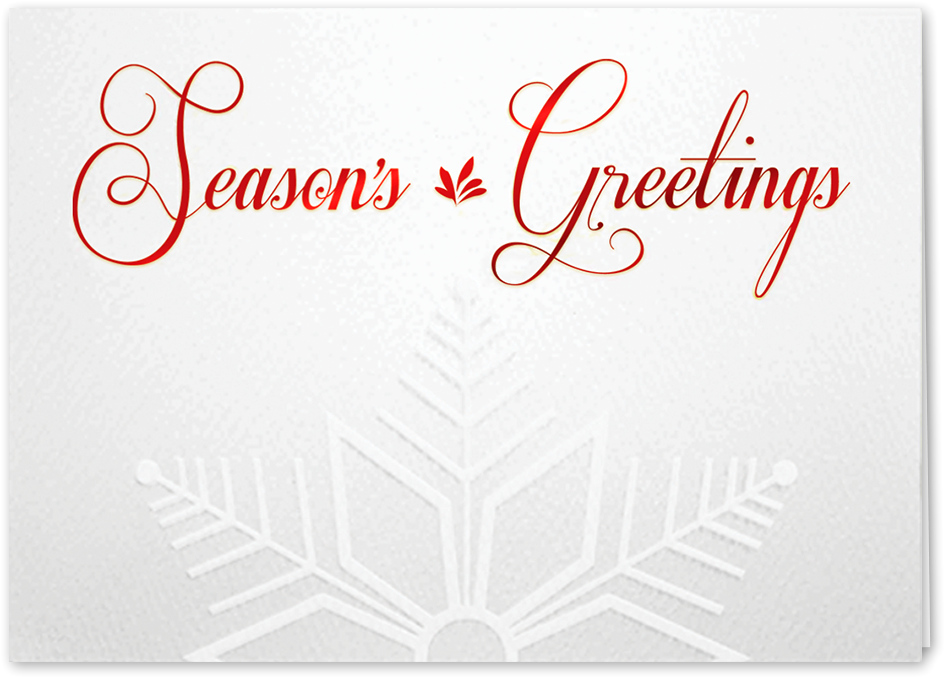 Picture Of Red Embossed Snowflake Greeting Card - Hazelnut Clipart (1200x1200), Png Download