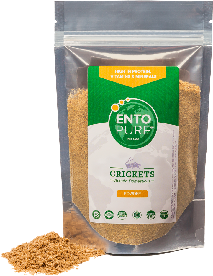 Cricket Insect Powder - Insecten Poeder Clipart (722x932), Png Download