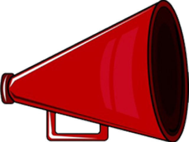 Red Megaphone Clipart - Png Download (640x480), Png Download