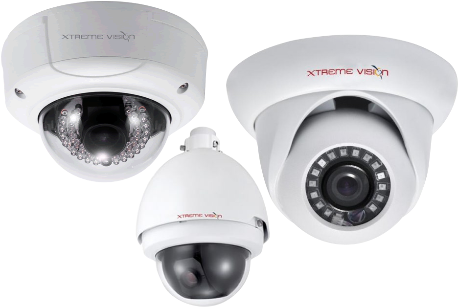 Video Surveillance System For Home, Business & - Xtreme Vision Camera Clipart (1000x766), Png Download