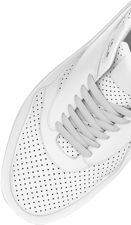 Running Shoes For You - Monochrome Clipart (450x900), Png Download
