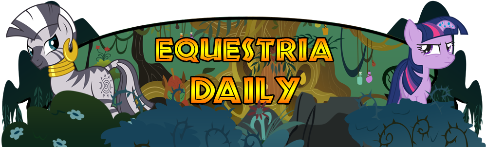 Banner, Bridle Gossip, Duo, Equestria Daily, Safe, - Illustration Clipart (1000x350), Png Download