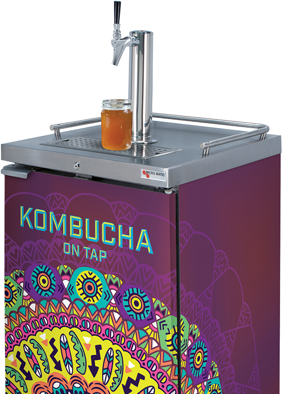 Micro Matic Kombucha On Tap - Kombucha On Tap Clipart (589x932), Png Download