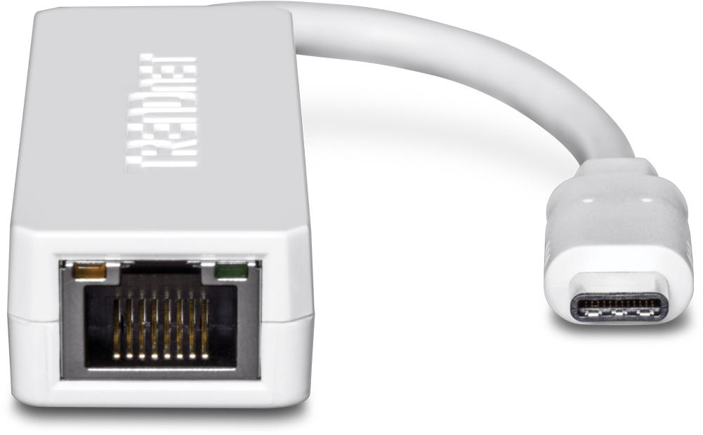 Usb C To Gigabit Ethernet Adapter - Adaptador Tipo Ca Ethernet Clipart (1000x1000), Png Download