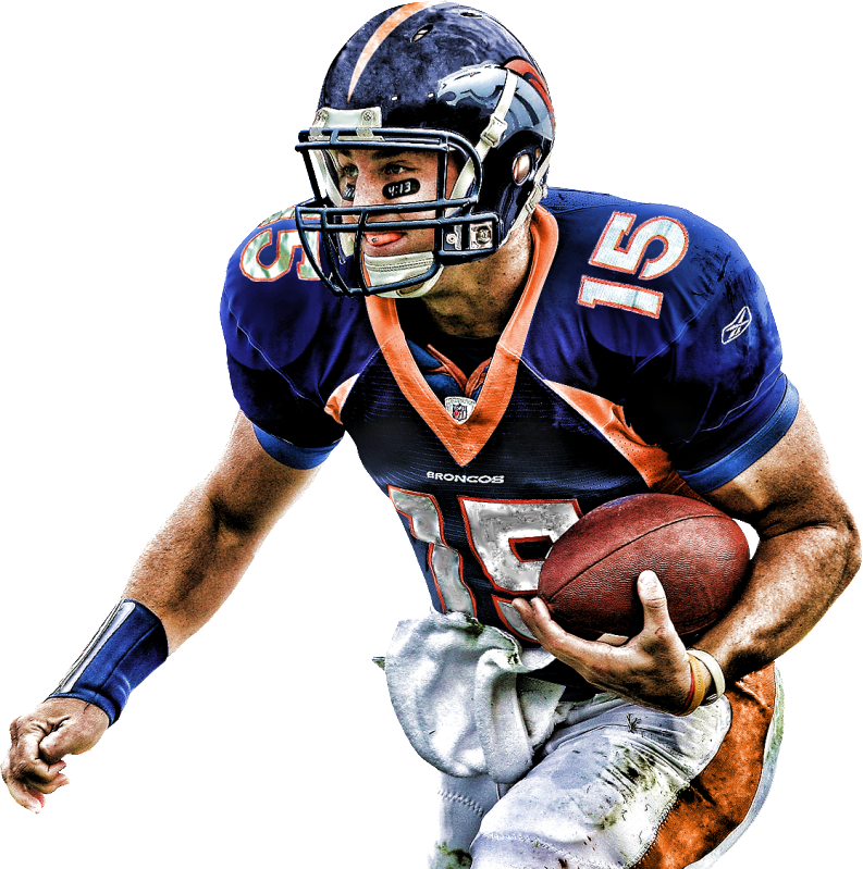 Versions, One Without Topaz Adjust, And One With It - Nfl Players Topaz Png Clipart (793x799), Png Download
