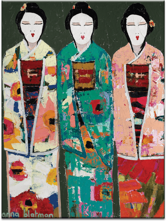 Spring Geisha - Geisha Clipart (900x900), Png Download