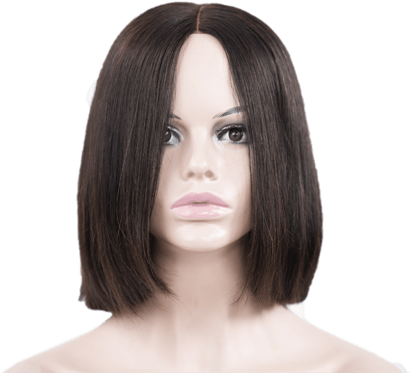 Drawing Bangs Hair Wig - Lace Wig Clipart (600x600), Png Download