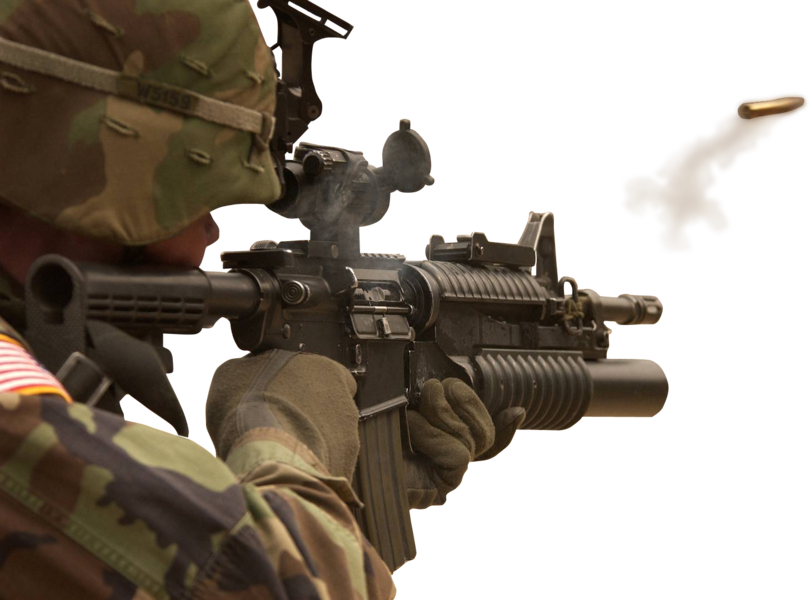 M4 Carbine Clipart (810x600), Png Download