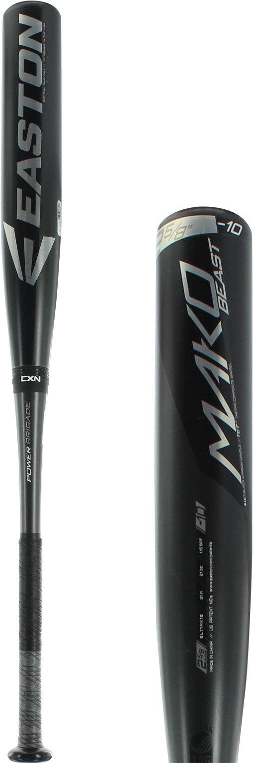 New Easton Sl17mk10 32/22 Senior League Baseball Bat - Easton Baseball Bats Clipart (800x1600), Png Download