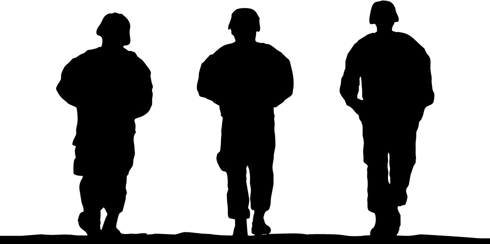 Soldier Monitor - Soldier Clipart (980x489), Png Download