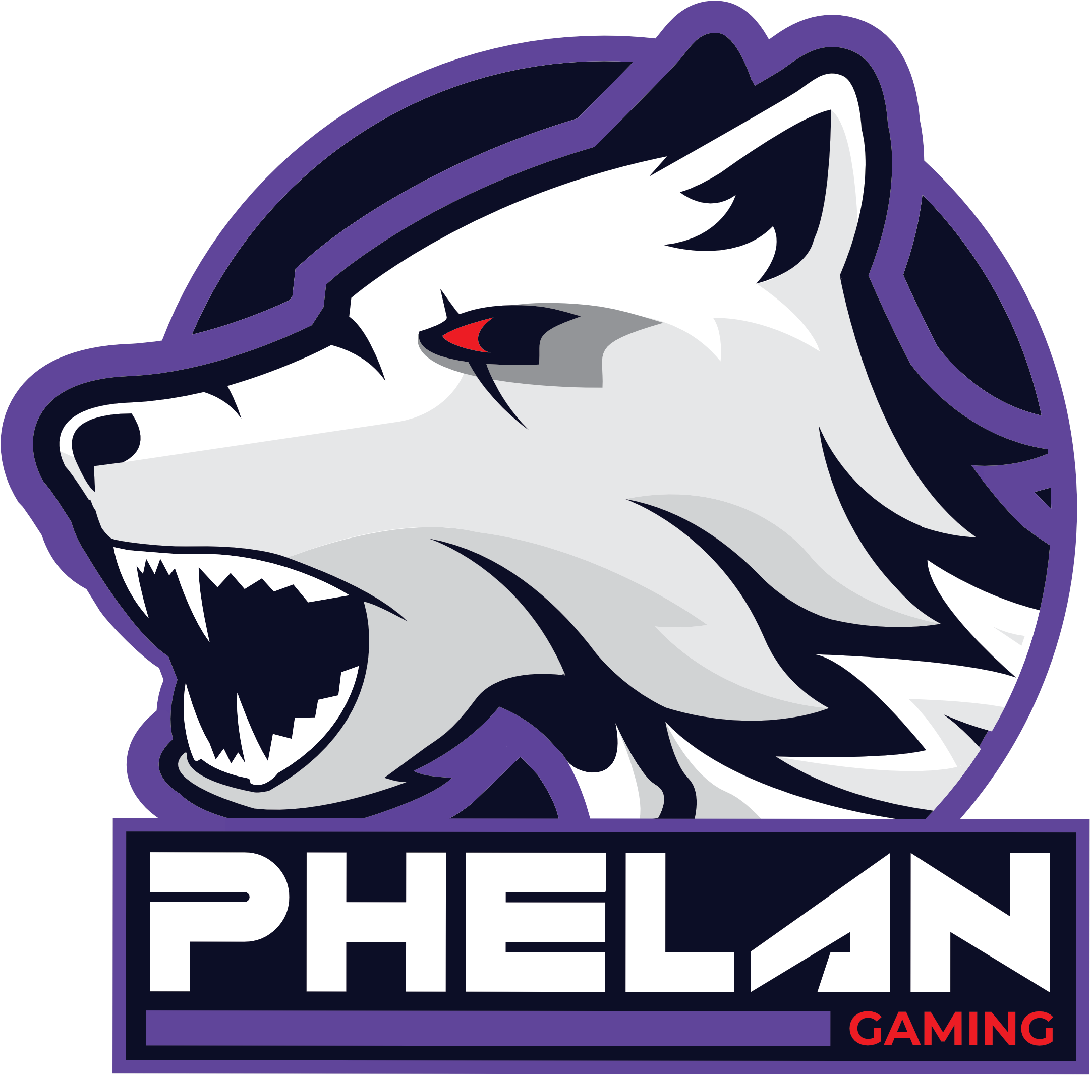 Bulldog Esports Vs - Phelan Gaming Clipart (2340x2226), Png Download