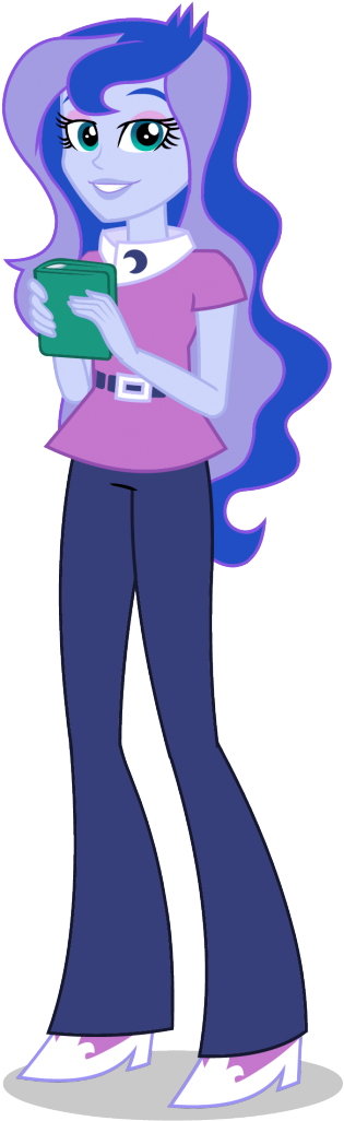 My Little Pony - My Little Pony Princess Luna Equestria Girl Clipart (426x1080), Png Download