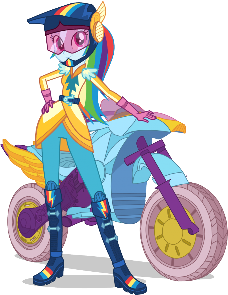My Little Pony - Mlp Eg Friendship Games Rainbow Dash Clipart (885x1080), Png Download