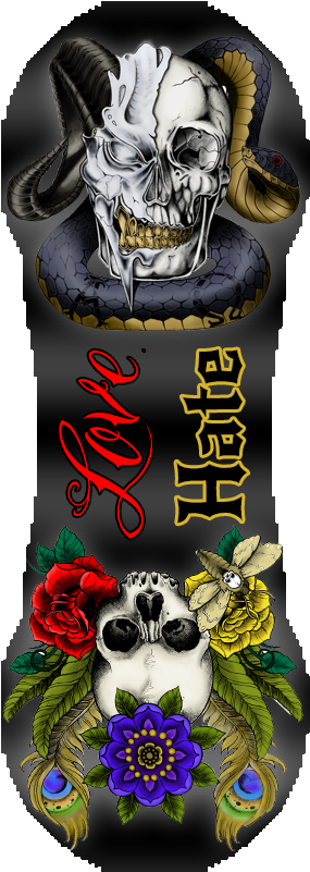 Archeage Crest Template 182126 - Skateboard Deck Clipart (800x800), Png Download