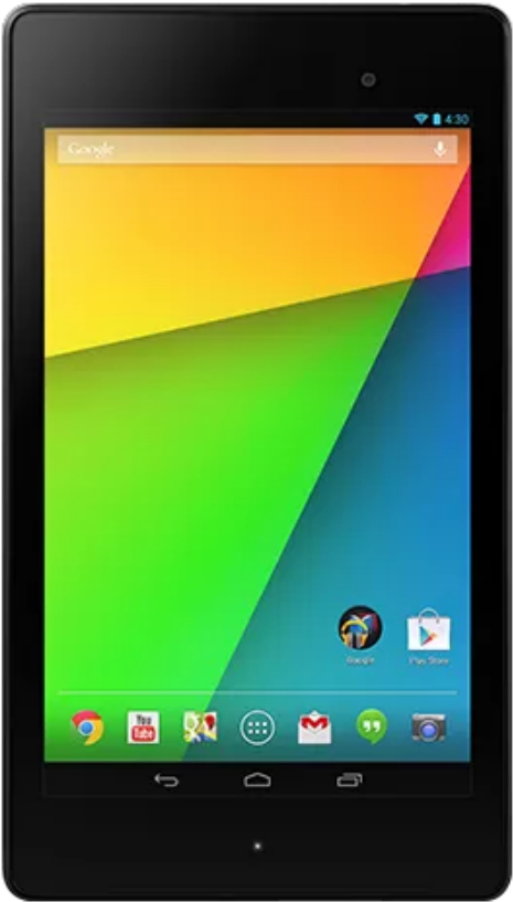 Just Over A Year After It Took Over The 7-inch Android - Asus Google Nexus 7 2013 Clipart (500x1000), Png Download