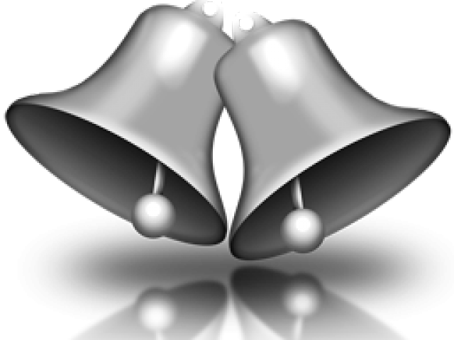 Clip Art Silver Bells - Png Download (640x480), Png Download
