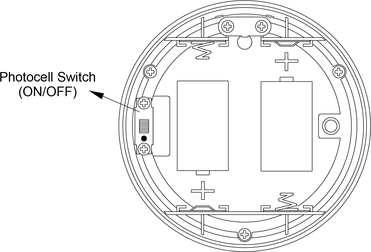 Photocell Switch - Circle Clipart (1600x1600), Png Download