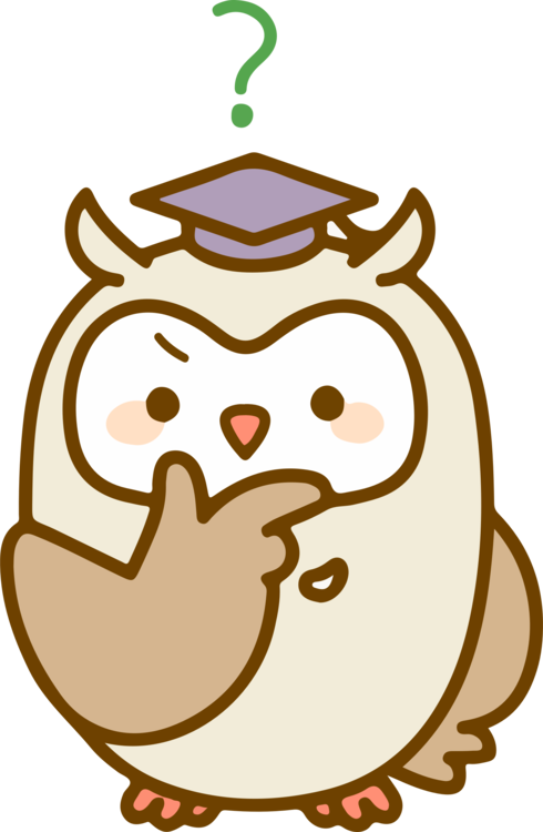 Owl Teacher Education Professor School - 先生 フリー イラスト Clipart (490x750), Png Download