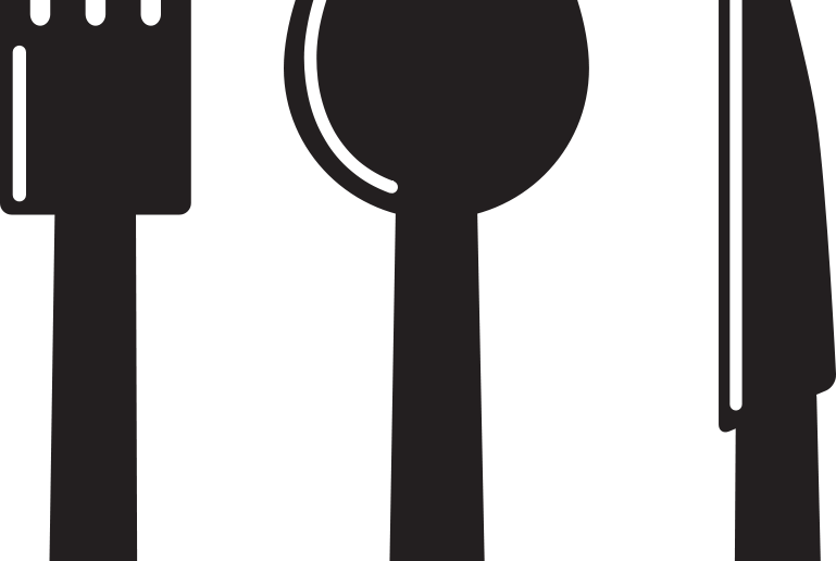 Spoon Fork Clip Art - Png Download (769x516), Png Download