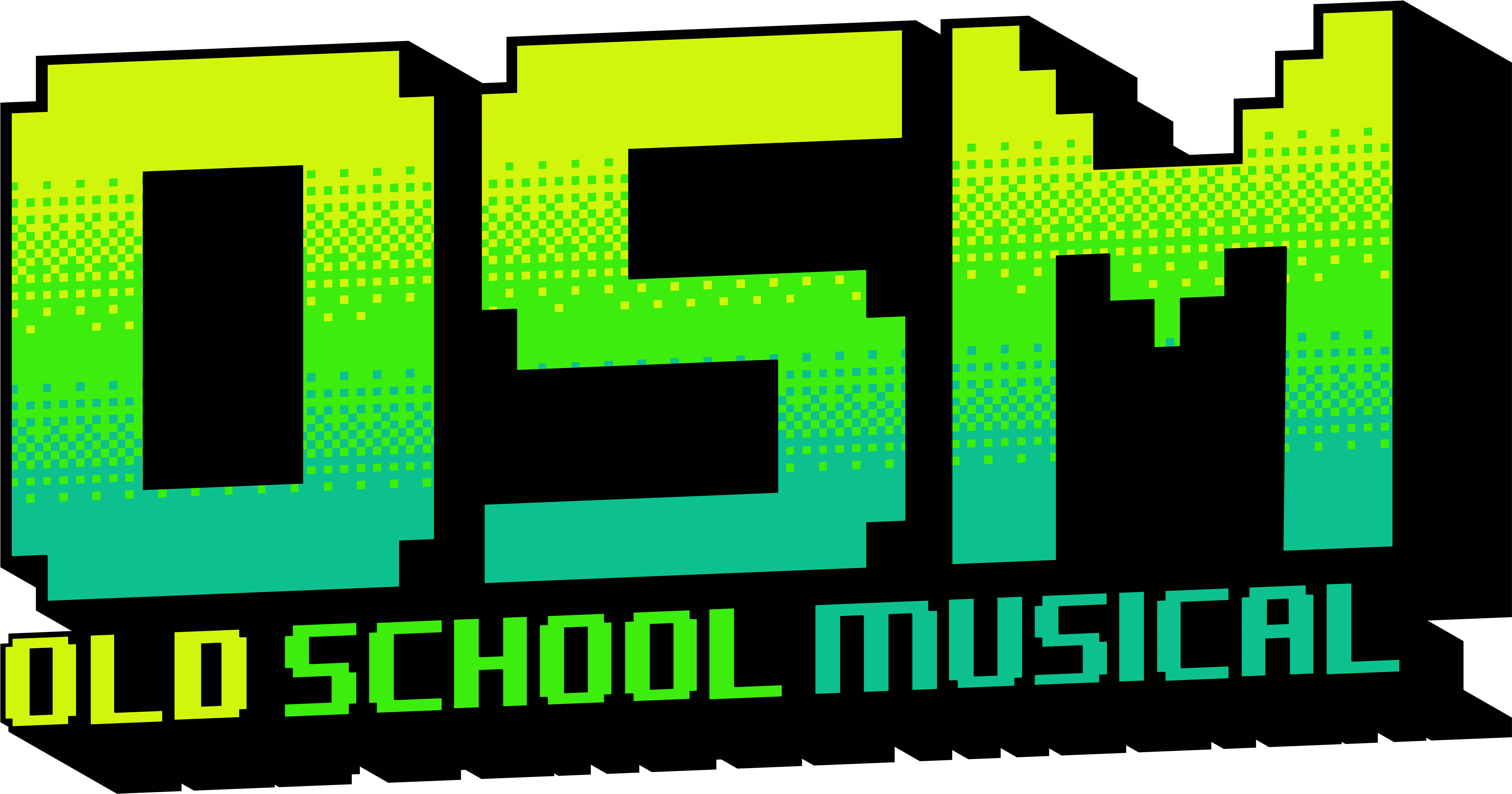 Old School Musical Logo - Old School Musical Switch Clipart (5489x2881), Png Download