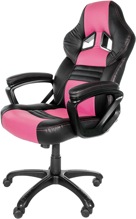Arozzi Monza Ergonomic Gaming Chair - Pink Gaming Chair Uk Clipart (1000x1000), Png Download