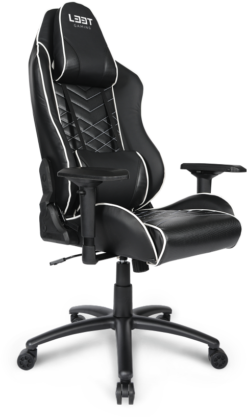 Home - L33t Esport Gaming Chair Clipart (591x850), Png Download