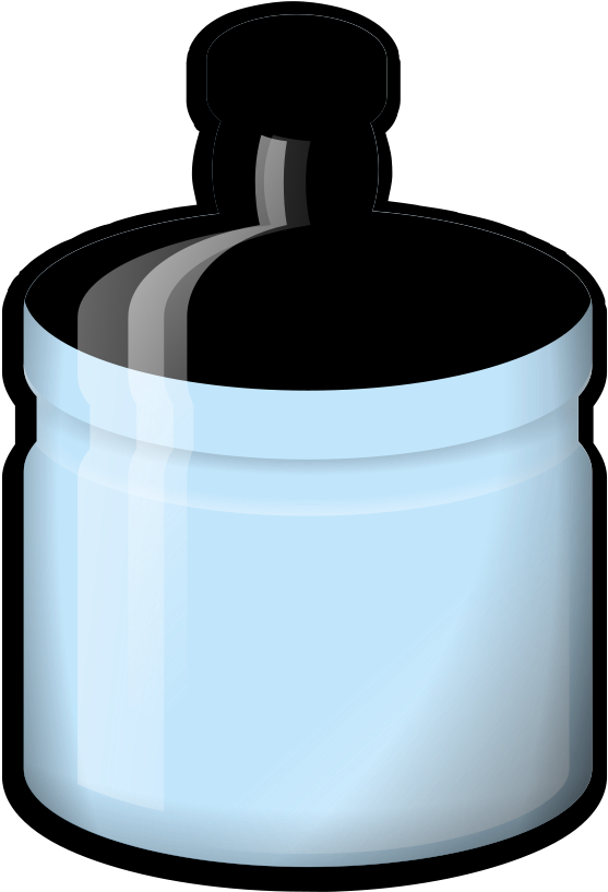 Water Bottle Svg Vector File, Vector Clip Art Svg File - Lid - Png Download (750x900), Png Download