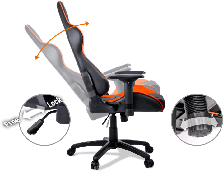 Cougar Armor - Cougar Armor Gaming Chair Clipart (732x563), Png Download