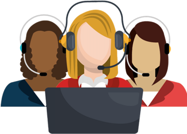 Professional Clipart Call Center Agent - Call Centre Clipart Png Transparent Png (640x480), Png Download