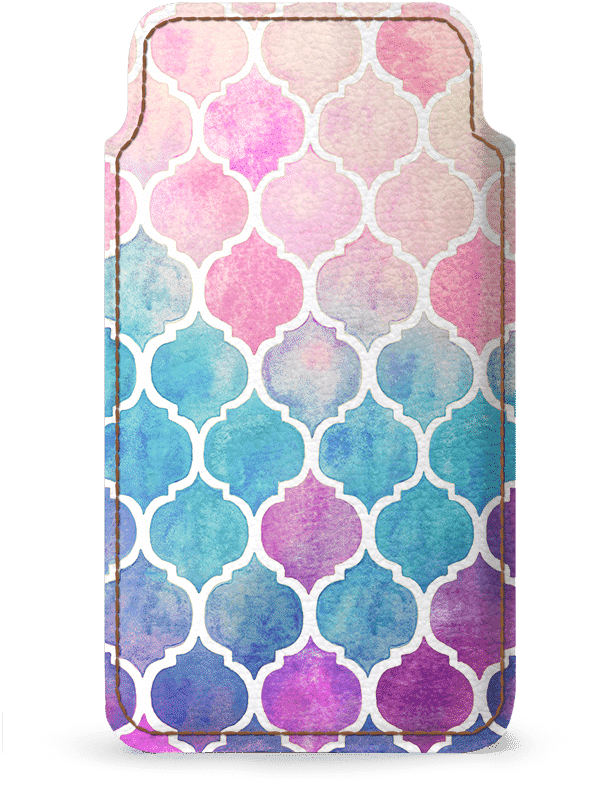 Dailyobjects Rainbow Pastel Watercolor Moroccan Real - Pastel Cover Clipart (595x790), Png Download