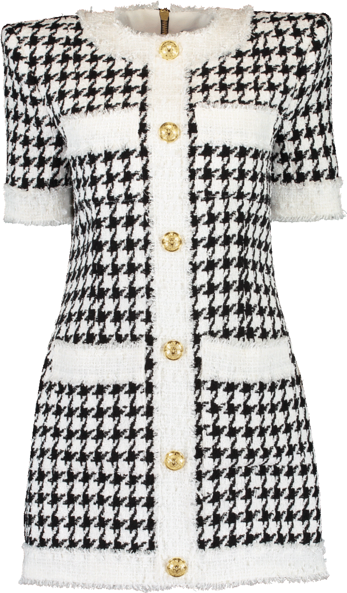 Balmain - Day Dress Clipart (960x1223), Png Download