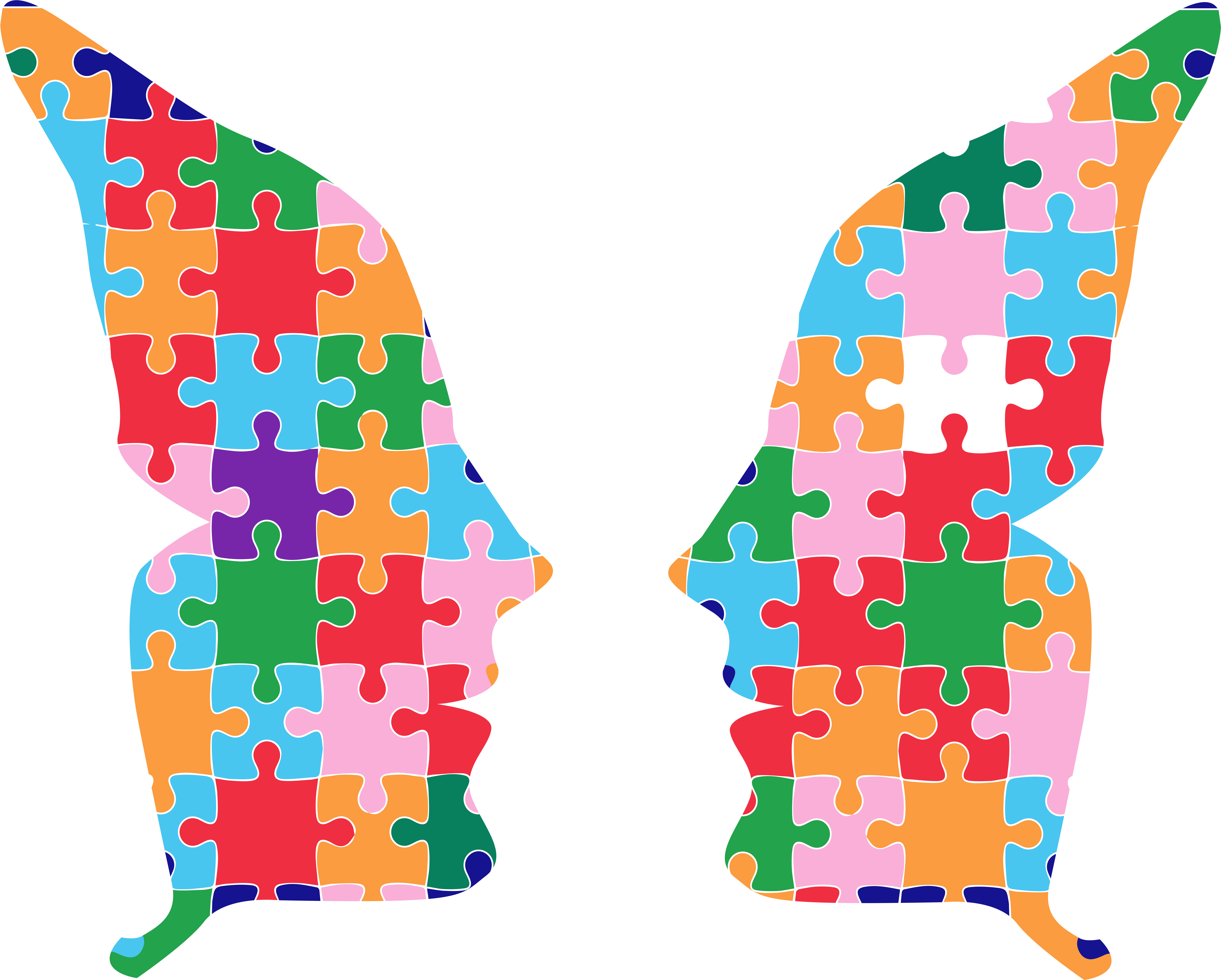 Buterfly Clipart (8333x8331), Png Download