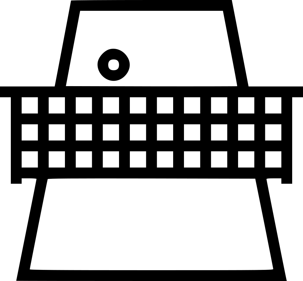Tennis Court Nets Play Comments - Vector Hotel Logo Png Clipart (980x910), Png Download