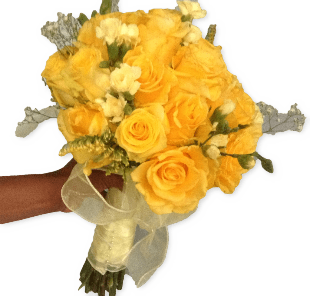 Yellow Bouquet - Bouquet Clipart (1024x977), Png Download