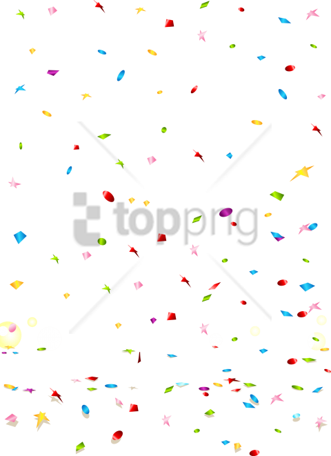 Free Png Gold Confetti Png Png Images Transparent - Png Transparent Confetti Clipart (480x661), Png Download