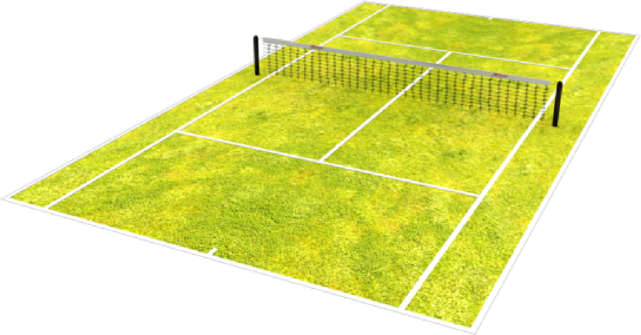 Download 50 Mark - Tennis Court Transparent Background Clipart Png