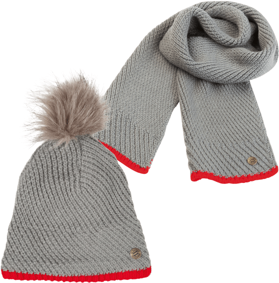 Juego Gorro Bufanda Señora - Scarf Clipart (660x660), Png Download